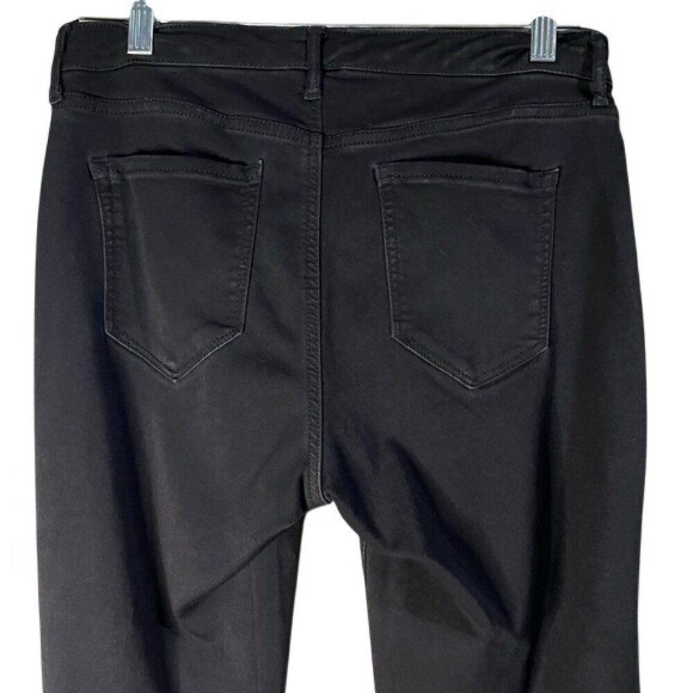 Nine West Black Stretch Skinny Jeans Womens Size 8 Mid Rise Denim Pants - Picture 7 of 9